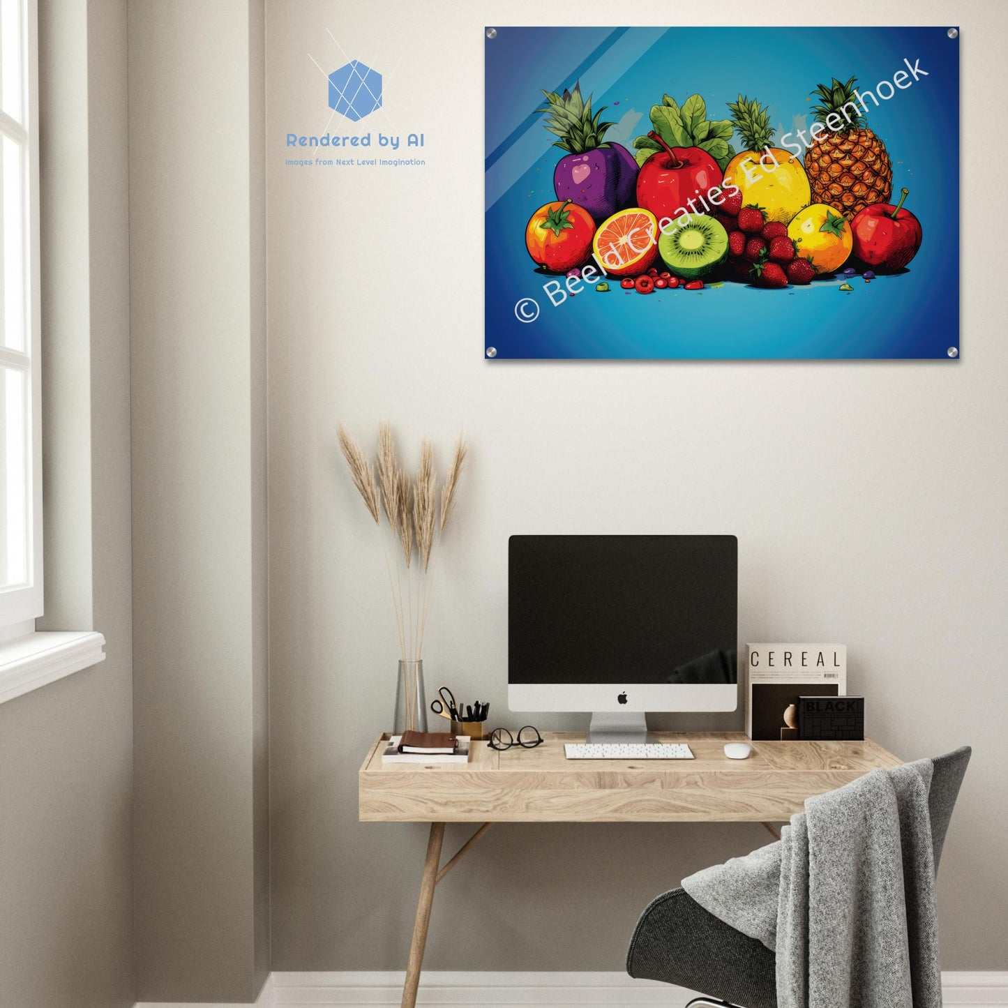 Colourful Fruits (Acrylic Print)