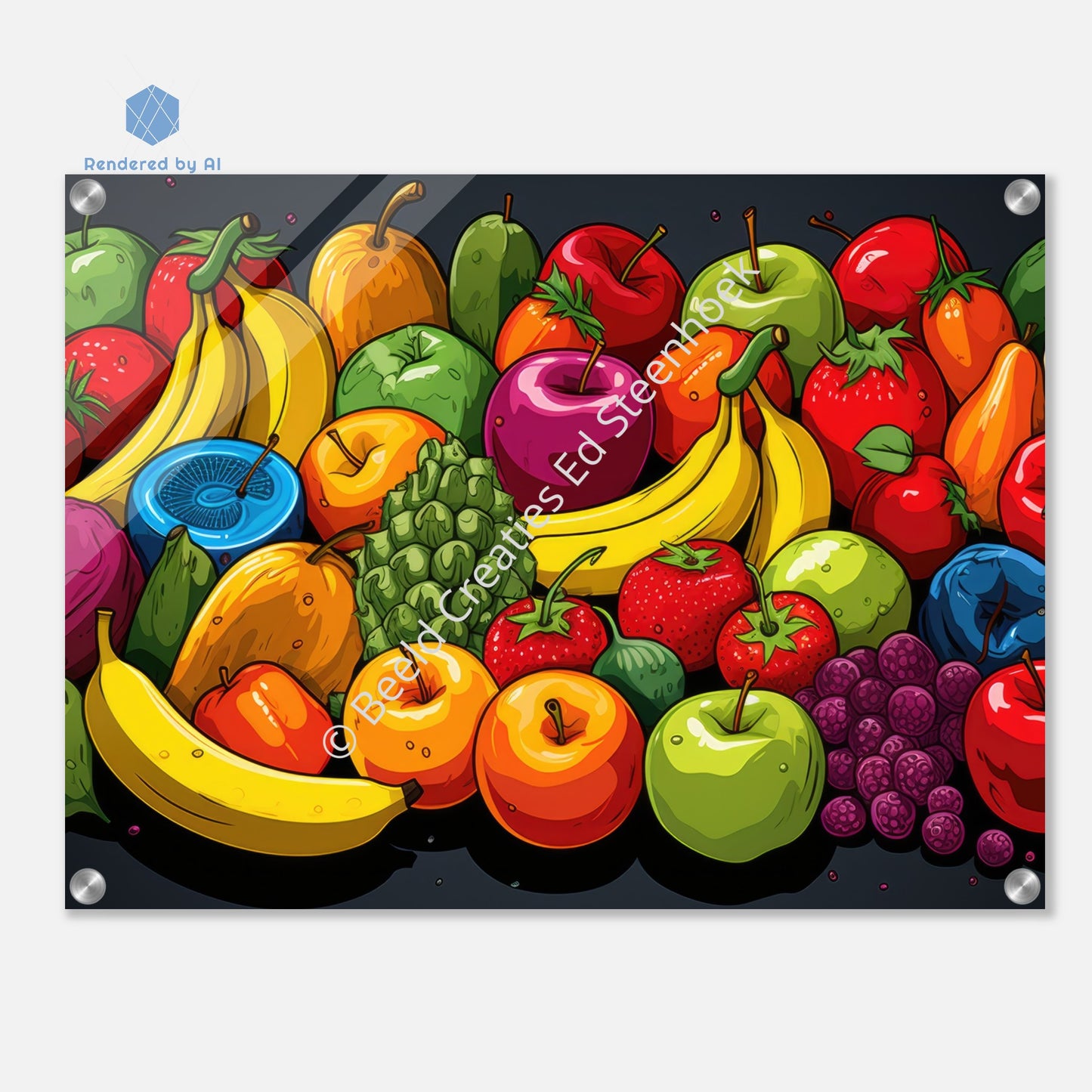 Fresh Fruits (Acrylic Print)