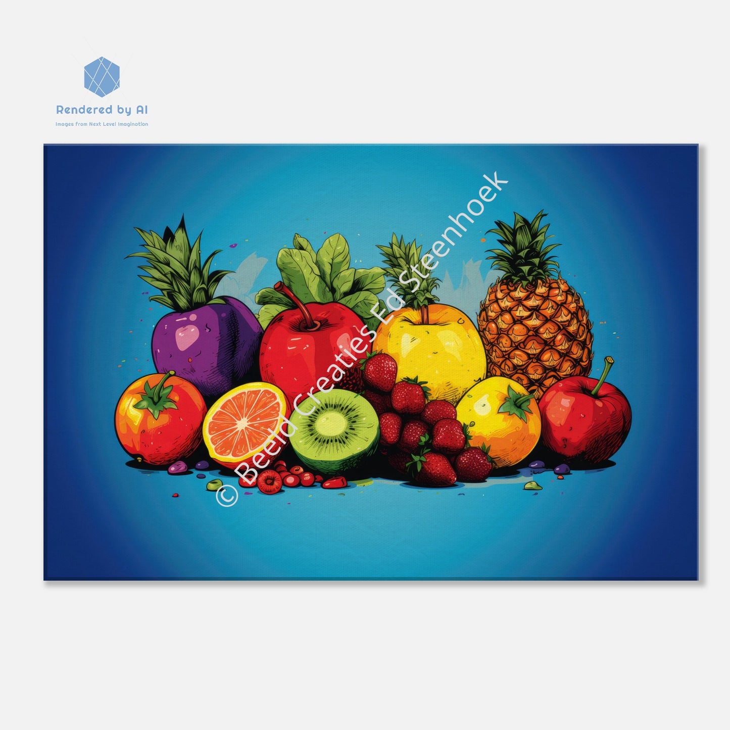 Colourful Fruits (Canvas)