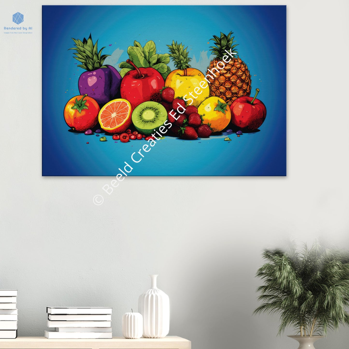 Colourful Fruits (Canvas)